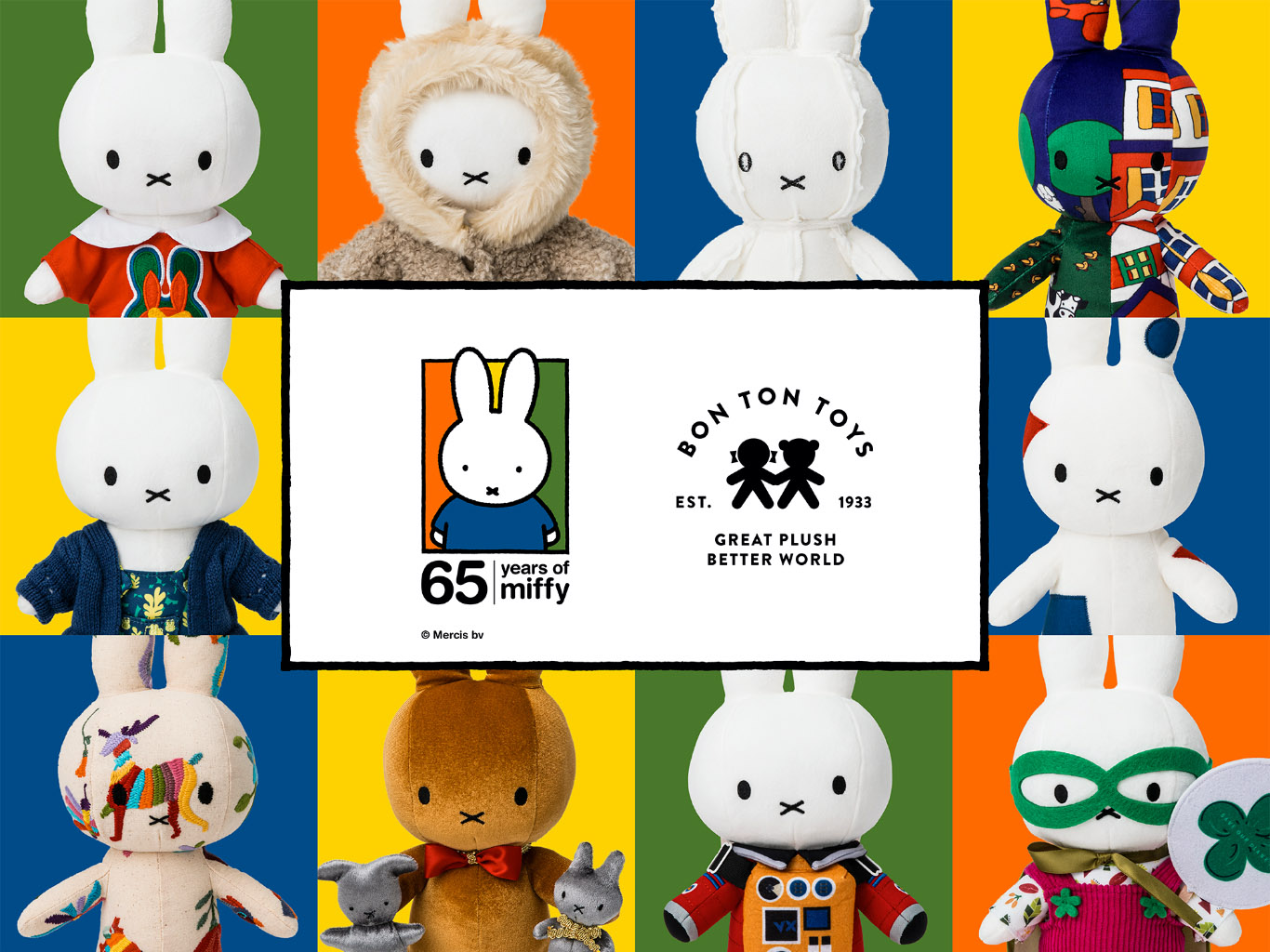 ミッフィー  65周年限定　オランダBON TON TOY社　完売品